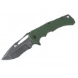 Нож складной Fox Knives Hugin 10 см, сталь 440C, рукоять G10, Green - фото № 1