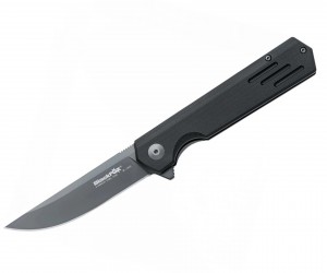 Нож складной Fox Knives BlackFox Revolver 9 см, сталь 440C, рукоять G10, Black