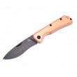 Нож складной Fox Knives Ciol 7 см, сталь 440C, рукоять Медь - фото № 1