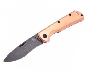 Нож складной Fox Knives Ciol 7 см, сталь 440C, рукоять Медь
