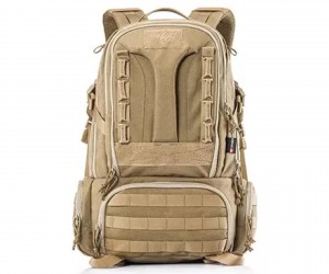Тактический рюкзак Yakeda KF-007 Molle, Cordura + PVC, 50 л (Tan)