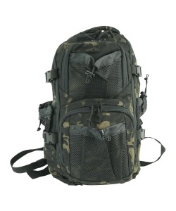Тактический рюкзак Yakeda KF-136, Oxford 1000D + PVC, 35 л (Black Multicam)