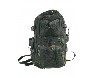 Тактический рюкзак Yakeda KF-136, Oxford 1000D + PVC, 35 л (Black Multicam)