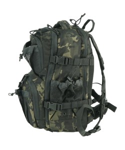 Тактический рюкзак Yakeda KF-136, Oxford 1000D + PVC, 35 л (Black Multicam)