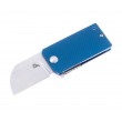 Нож складной Fox Knives B.Key 4,5 см, сталь 440А, рукоять Aluminium, Blue - фото № 1