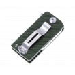Нож складной Fox Knives B.Key 4,5 см, сталь 440А, рукоять Aluminium, Green - фото № 3
