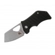 Нож складной Fox Knives Kit 5 см, сталь 440C, рукоять G10, Black - фото № 1