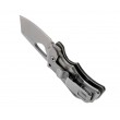 Нож складной Fox Knives Kit 5 см, сталь 440C, рукоять G10, Black - фото № 3