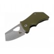 Нож складной Fox Knives Kit OD 5 см, сталь 440C, рукоять G10, Green - фото № 1