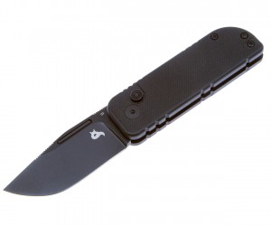 Нож складной Fox Knives BlackFox Nu-Bowie 6 см, сталь D2, рукоять G10, Black