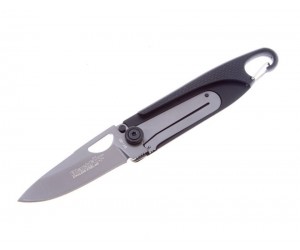 Нож складной Fox Knives BF-80 6 см, сталь 440А, рукоять Zytel, Black