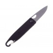 Нож складной Fox Knives BF-80 6 см, сталь 440А, рукоять Zytel, Black - фото № 2