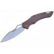 Нож складной Fox Knives FoxEdge Sparrow 8 см, сталь 9Cr13MoV, рукоять Aluminium, Bronze - фото № 1