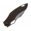 Нож складной Fox Knives FoxEdge Sparrow 8 см, сталь 9Cr13MoV, рукоять G10, Black - фото № 3