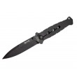 Нож складной Fox Knives Hector 8,5 см, сталь Bohler N690, рукоять Steel, Black - фото № 1