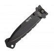 Нож складной Fox Knives Hector 8,5 см, сталь Bohler N690, рукоять Steel, Black - фото № 4