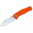 Нож складной Fox Knives TUR 7,5 см, сталь Bohler N690, рукоять G10, Orange - фото № 1