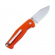 Нож складной Fox Knives TUR 7,5 см, сталь Bohler N690, рукоять G10, Orange - фото № 2
