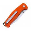 Нож складной Fox Knives TUR 7,5 см, сталь Bohler N690, рукоять G10, Orange - фото № 4