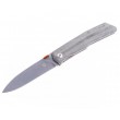 Нож складной Fox Knives FX-525 8,5 см, сталь BECUT, рукоять Micarta, Green - фото № 1