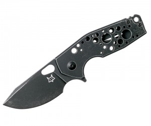 Нож складной Fox Knives Suru 6 см, сталь Bohler N690, рукоять Aluminium, Black