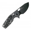 Нож складной Fox Knives Suru 6 см, сталь Bohler N690, рукоять Aluminium, Black - фото № 2