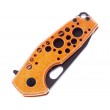 Нож складной Fox Knives Suru 6 см, сталь Bohler N690, рукоять Aluminium, Orange - фото № 3