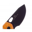 Нож складной Fox Knives Suru 6 см, сталь Bohler N690, рукоять Aluminium, Orange - фото № 6