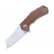 Нож складной Fox Knives Italicus 6 см, сталь Bohler M390, рукоять Micarta, Brown - фото № 1