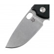 Нож складной Fox Knives Core 8 см, сталь Bohler N690, рукоять FRN, Black - фото № 3
