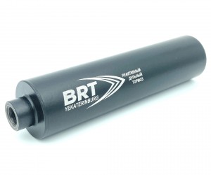 ДТК BRT для Lite, кал. 22 (160х40 мм, 6 камер, 1/2”-28 UNF, дюралюминий)