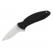 Нож складной Kershaw Scallion 6,1 см, сталь 420НС, рукоять GRN Black - фото № 1