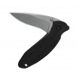 Нож складной Kershaw Scallion 6,1 см, сталь 420НС, рукоять GRN Black - фото № 3
