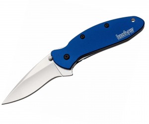 Нож складной Kershaw Scallion 6,1 см, сталь 420НС, Алюминий Blue