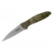 Нож складной Kershaw Leek 7,5 см, сталь 14C28N, Алюминий Camouflage - фото № 1