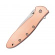 Нож складной Kershaw Leek 7,5 см, сталь CPM 154, Медь Copper - фото № 2