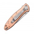 Нож складной Kershaw Leek 7,5 см, сталь CPM 154, Медь Copper - фото № 3