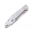 Нож складной Kershaw Random Leek 7,5 см, сталь 14C28N, Stainless Steel Gray - фото № 4