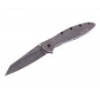 Нож складной Kershaw Random Leek 7,5 см, сталь 14C28N, сталь 410 Gray - фото № 1