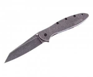 Нож складной Kershaw Random Leek 7,5 см, сталь 14C28N, сталь 410 Gray