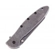 Нож складной Kershaw Random Leek 7,5 см, сталь 14C28N, сталь 410 Gray - фото № 3