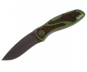 Нож складной Kershaw Blur 8,6 см, сталь 14C28N, Алюминий Green