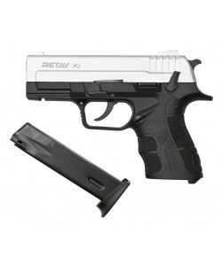 Охолощенный СХП пистолет Retay X1 (Springfield XD) 9mm P.A.K Chrome