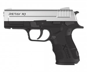 Охолощенный СХП пистолет Retay X1 (Springfield XD) 9mm P.A.K Chrome