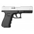 Охолощенный СХП пистолет Retay G19C (Glock) 9mm P.A.K Chrome - фото № 2