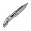 Нож складной Kershaw Norad 8,7 см, сталь D2, рукоять Steel Grey - фото № 3