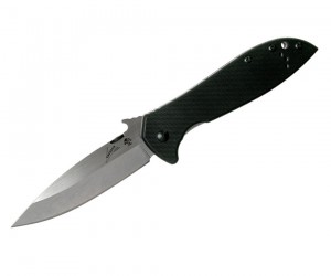 Нож складной Kershaw CQC-4K 9,9 см, сталь D2, рукоять G10 Black
