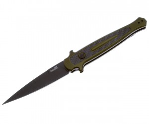 Нож складной Kershaw Launch 8 8,9 см, сталь CPM 154, рукоять Aluminium Green