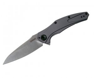 Нож складной Kershaw Bareknuckle 8,9 см, сталь 14C28N, рукоять Aluminium Grey