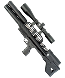 Пневматическая винтовка «Снайпер Буллпап», L=420 мм, пер/взвод (пластик, PCP, редуктор) 6,35 мм